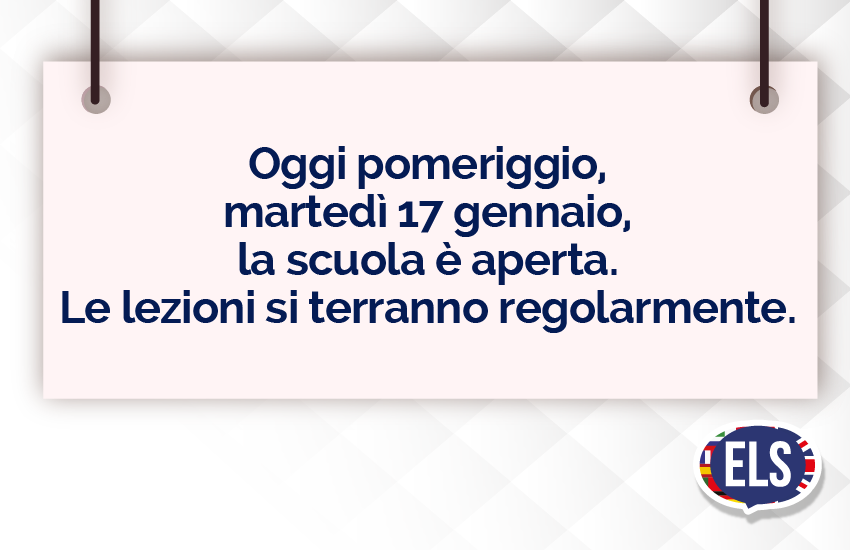 lezioni els 01
